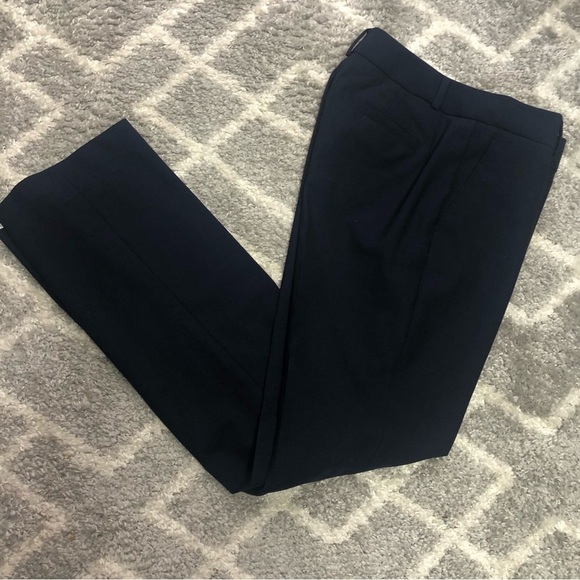 Banana Republic Navy blue  Martin trouser wool blend lined size 0S - Picture 9 of 11